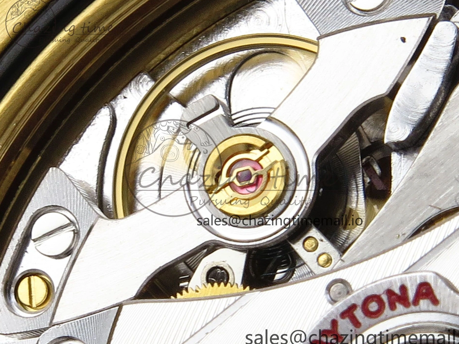 MiroTime 0305 TimelessDesign Daytona 126508 APSF 1:1 Best Edition Black Dial on YG Braclet SH 742